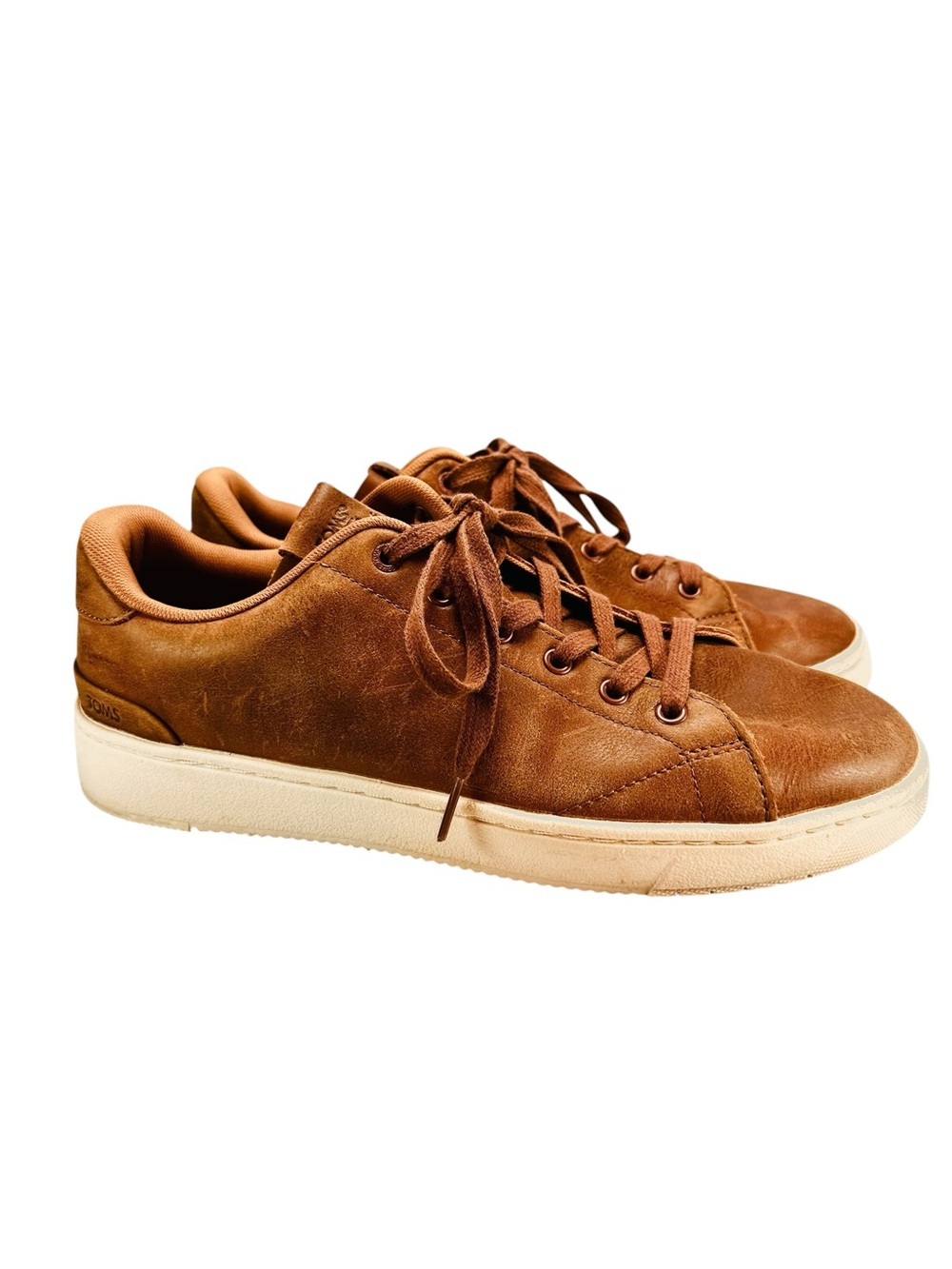 TOMS Men's TRVL LITE 2.0 Low Sneakers Brown Size 11